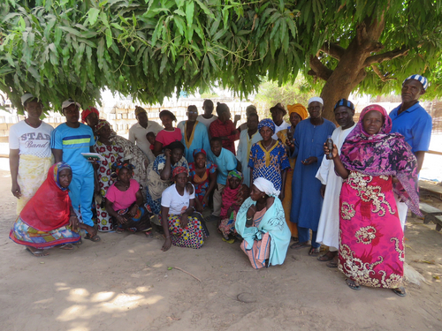 Une vingtaine de personnes qui forment le groupement